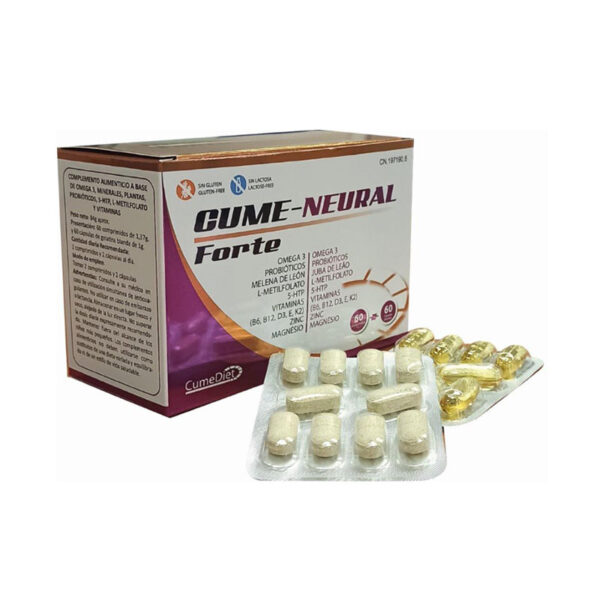 CUME-NEURAL FORTE 60 COMPRIMIDOS + 60 CÁPSULAS